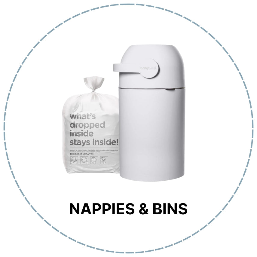 Bath Time - Nappies & Bins