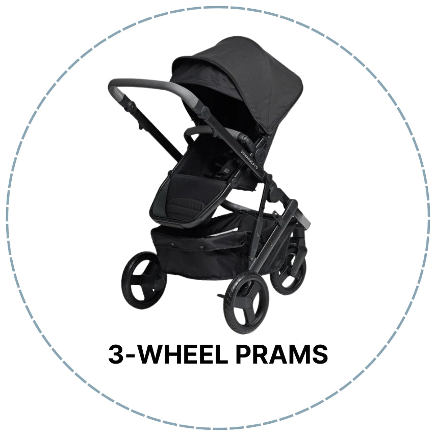 3 Wheel Prams