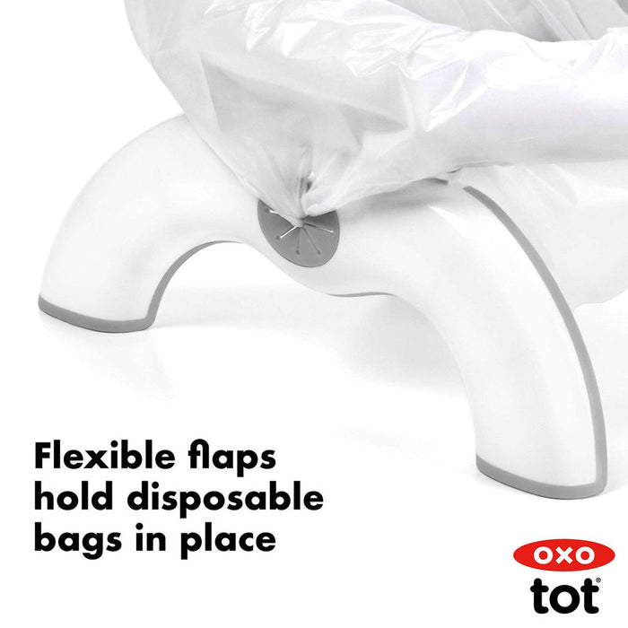 OXO Tot 2-In-1 Go Potty Grey