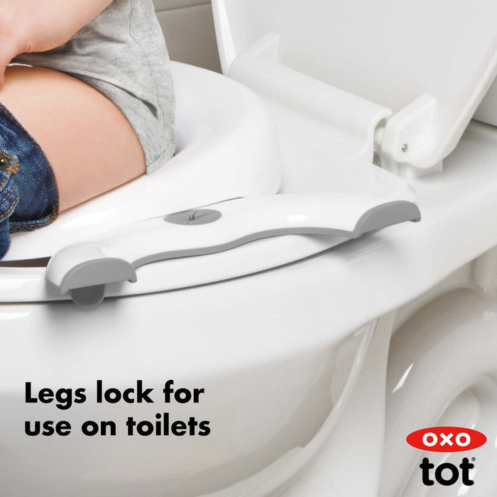 OXO Tot 2-In-1 Go Potty Grey