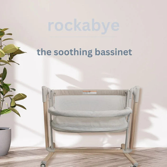 BabyStudio Rockabye - The Soothing Bassinet (Mattress Included)