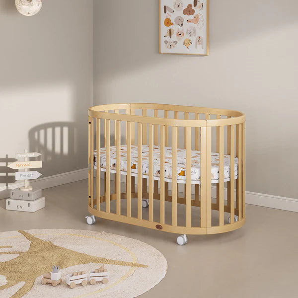 Boori Eden Oval Cot With Mattress