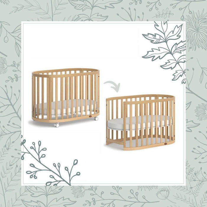 Boori Eden Oval Cot With Mattress