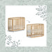 Boori Eden Oval Cot With Mattress