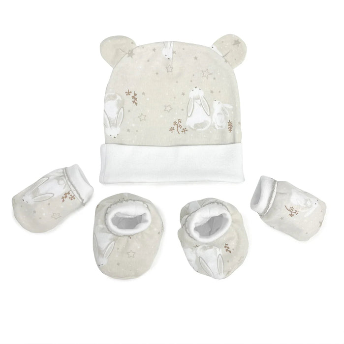 Bubba Blue 3pcs Newborn Layette Set - Bunny Dreams