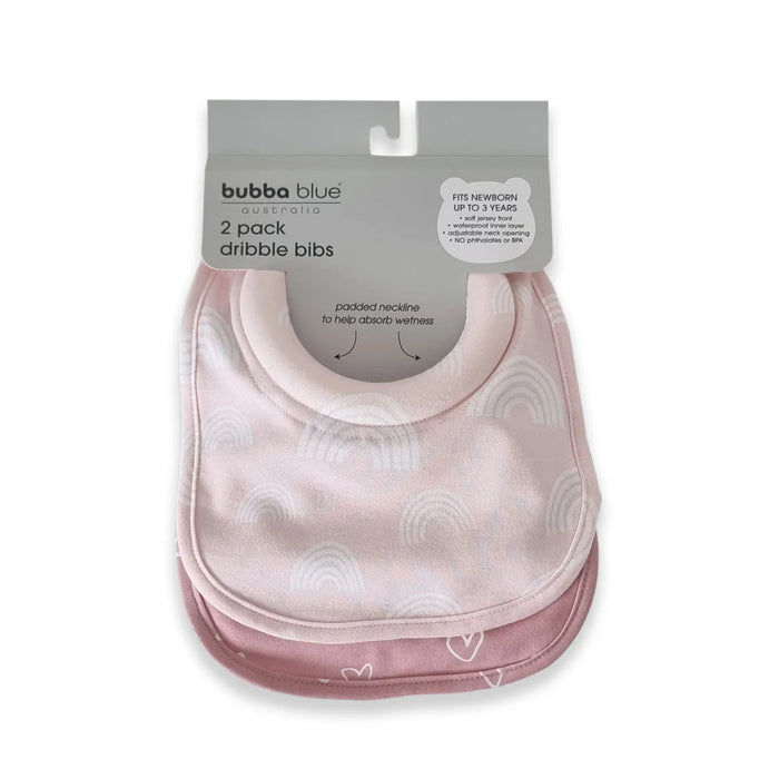 Bubba Blue Nordic 2pk Dribble Bibs