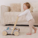 Bubble Wooden Baby Push Cart & Walker