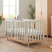 Hygge Cot in Light Oak & White Sand