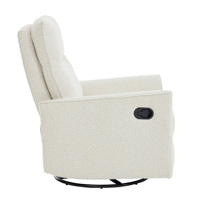 Il Tutto Felix Glider Recliner Nursery Chair Vanilla Boucl Baby