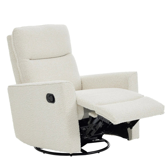 Il Tutto Felix Glider Recliner Nursery Chair Vanilla Boucl Baby