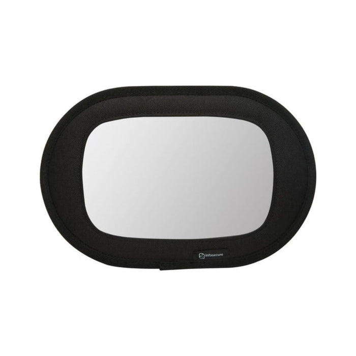 Infasecure Deluxe Fabric Mirror - Black