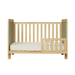 Kuba Cot in Sage Weave & Golden Oak