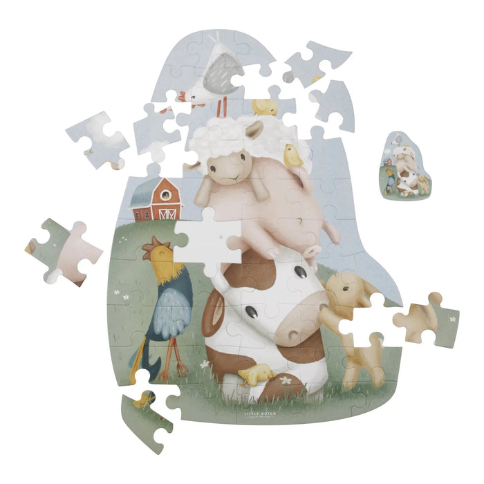 Little Dutch Little Farm Floor Puzzle