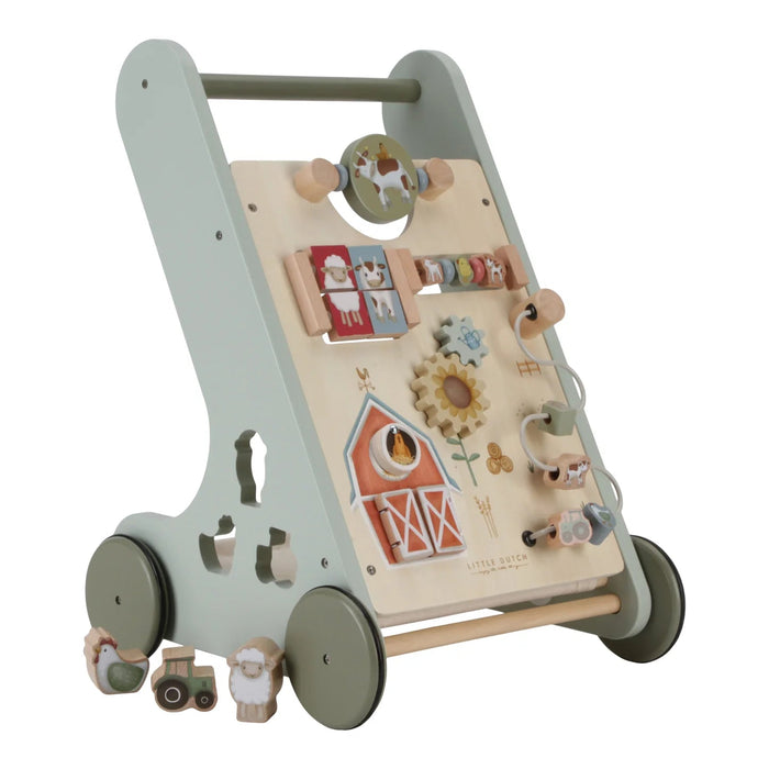 Little Dutch Little Farm Multi-Activity Baby Walker