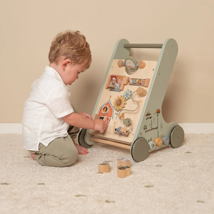 Little Dutch Little Farm Multi-Activity Baby Walker