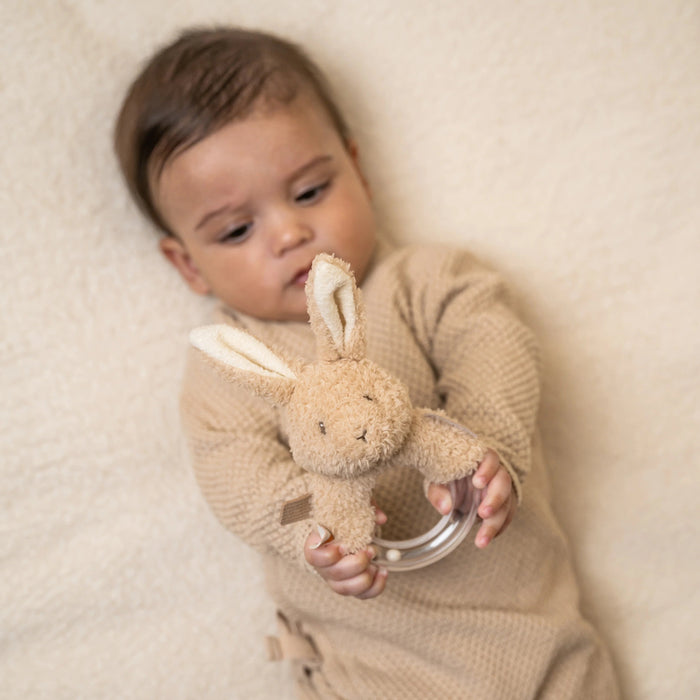 Little Dutch Ring Rattle Bunny - Baby Bunny