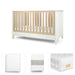 Mamas & Papas Harwell 4 Piece Set with Cot Bed, Mattress, Fitted Sheets & Mattress Protector