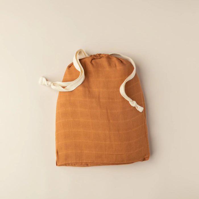 SNUG AS A BUB + CO Terracotta Bassinet Sheet