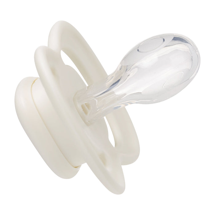 pacifier twin pack - vanilla + blush (silicone only)