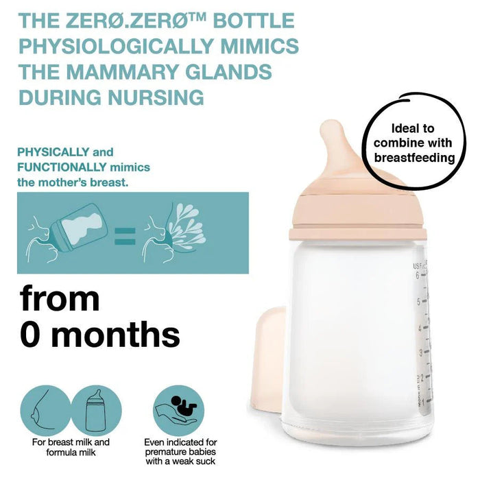 Suavinex Zero Zero Anti Colic Bottle