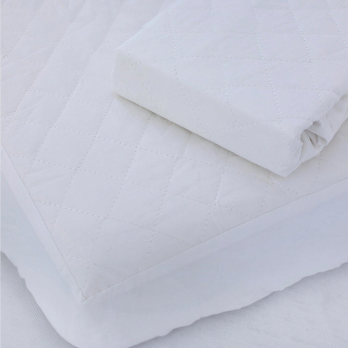 Bubba Blue Breathe Easy Waterproof Quilted Mattress Protector