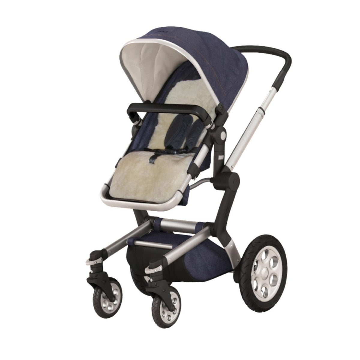 Lambswool baby pram on sale liners